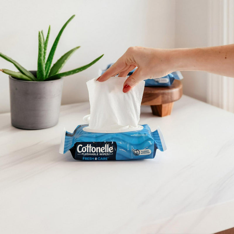 Cottonelle Fresh Care Flushable Wipes, 560 Wipes