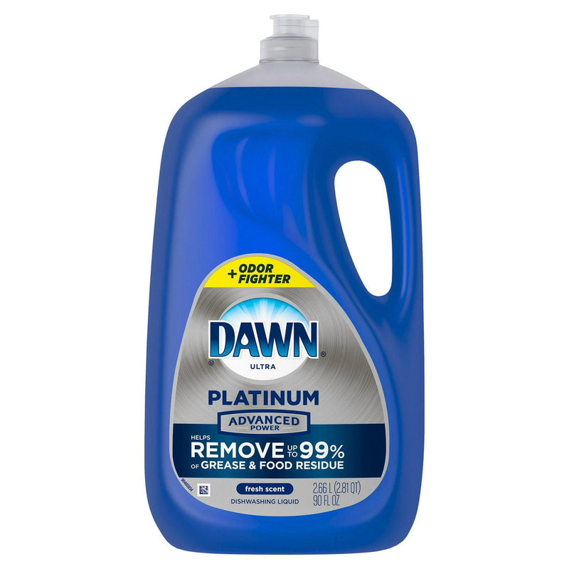 Dawn Platinum Advanced Power Liquid Dish Soap, 90 fl oz