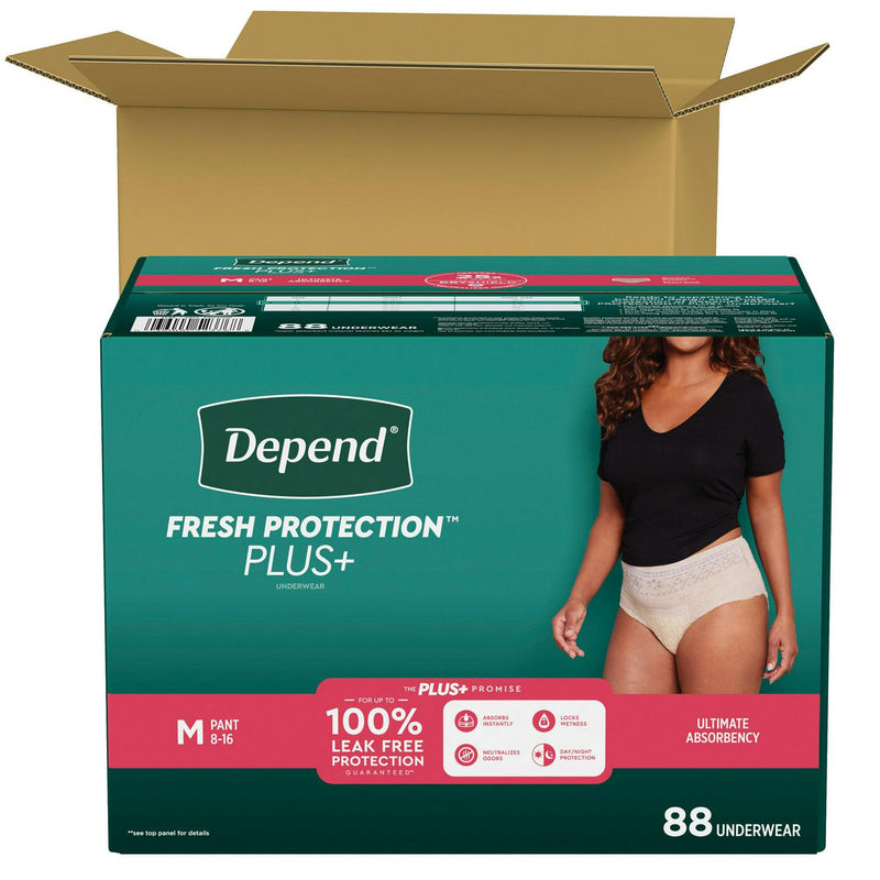 Depend Protection Plus Ultimate Underwear for Women