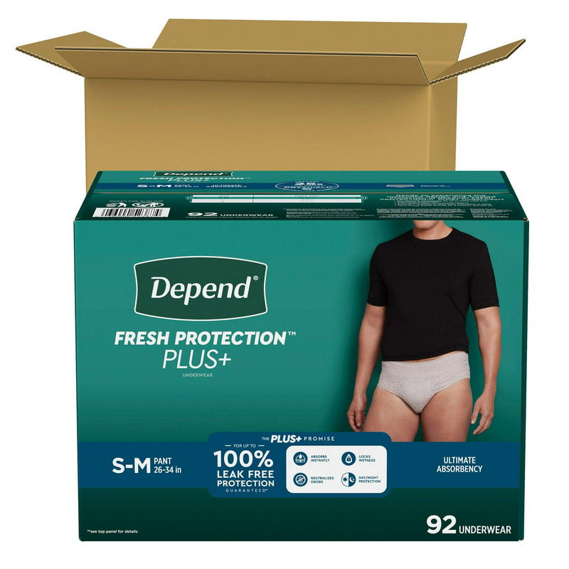 Depend Protection Plus Ultimate Underwear for Men