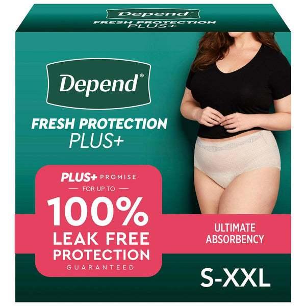 Depend Protection Plus Ultimate Underwear for Women