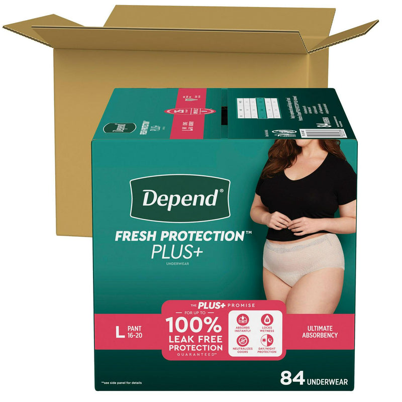 Depend Protection Plus Ultimate Underwear for Women