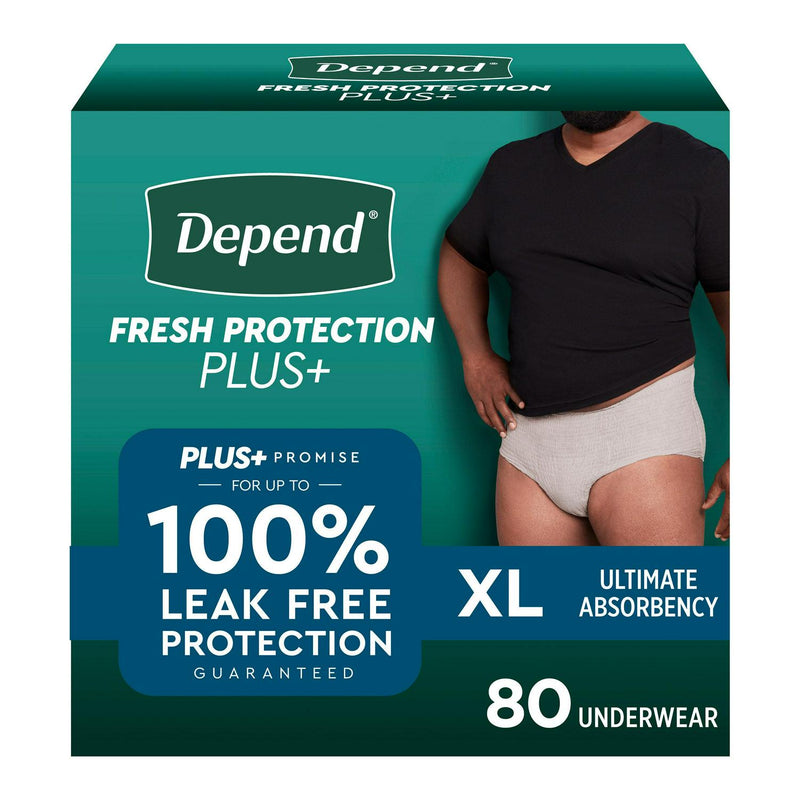 Depend Protection Plus Ultimate Underwear for Men