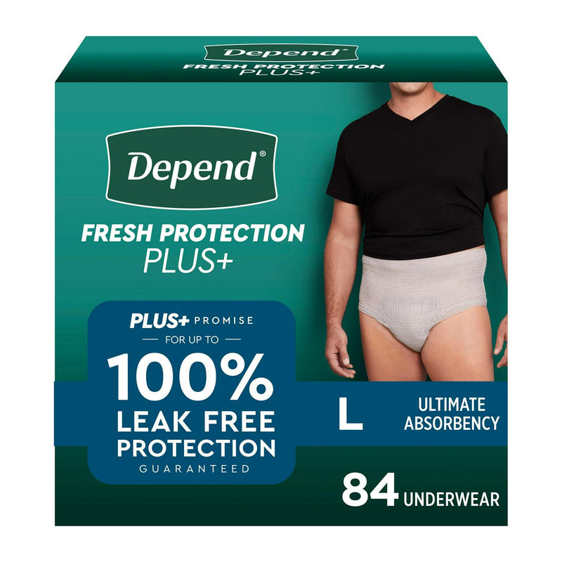 Depend Protection Plus Ultimate Underwear for Men