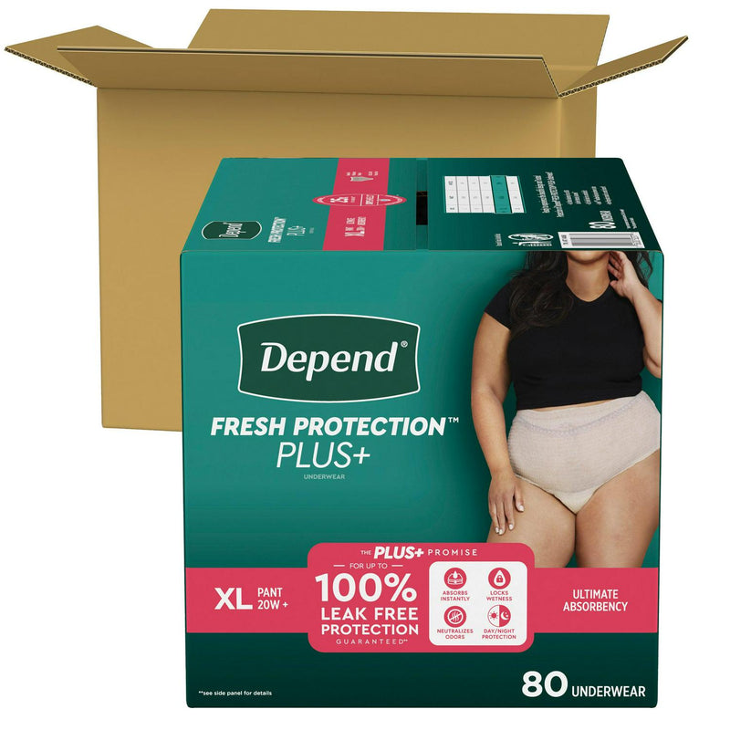 Depend Protection Plus Ultimate Underwear for Women