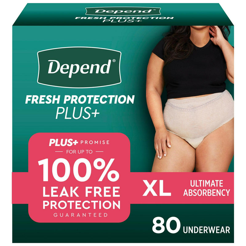 Depend Protection Plus Ultimate Underwear for Women