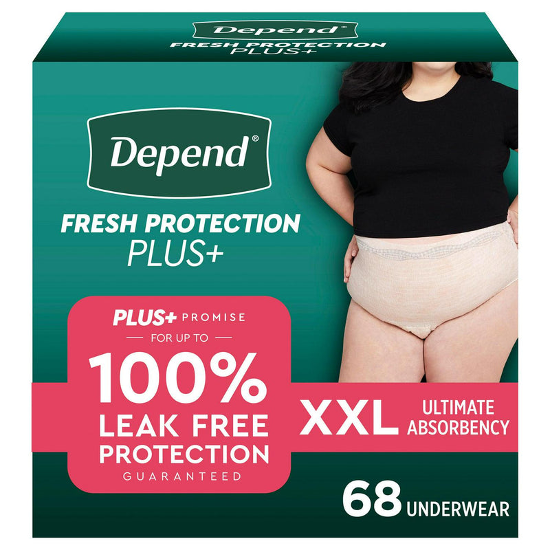 Depend Protection Plus Ultimate Underwear for Women