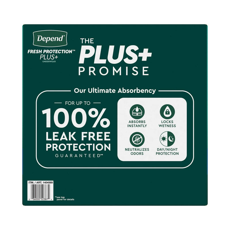 Depend Protection Plus Ultimate Underwear for Men