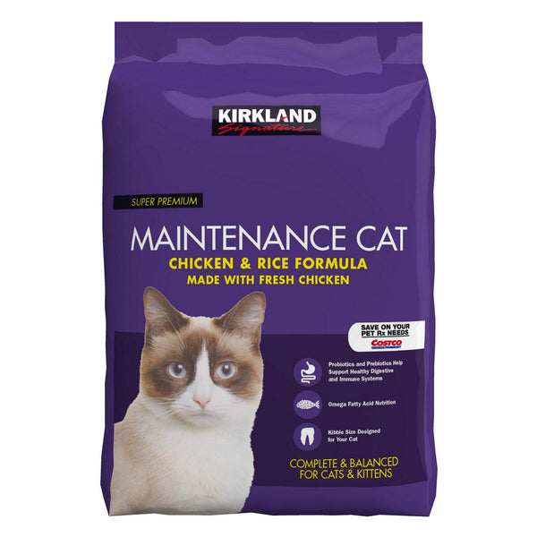 Kirkland Signature Chicken and Rice Cat Food 25 lbs.