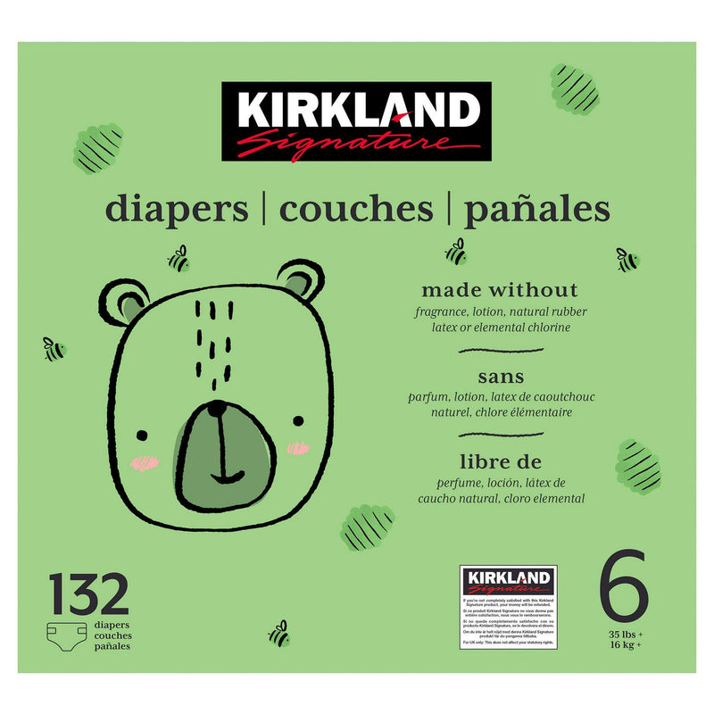 Kirkland Signature Diapers Sizes 3-6