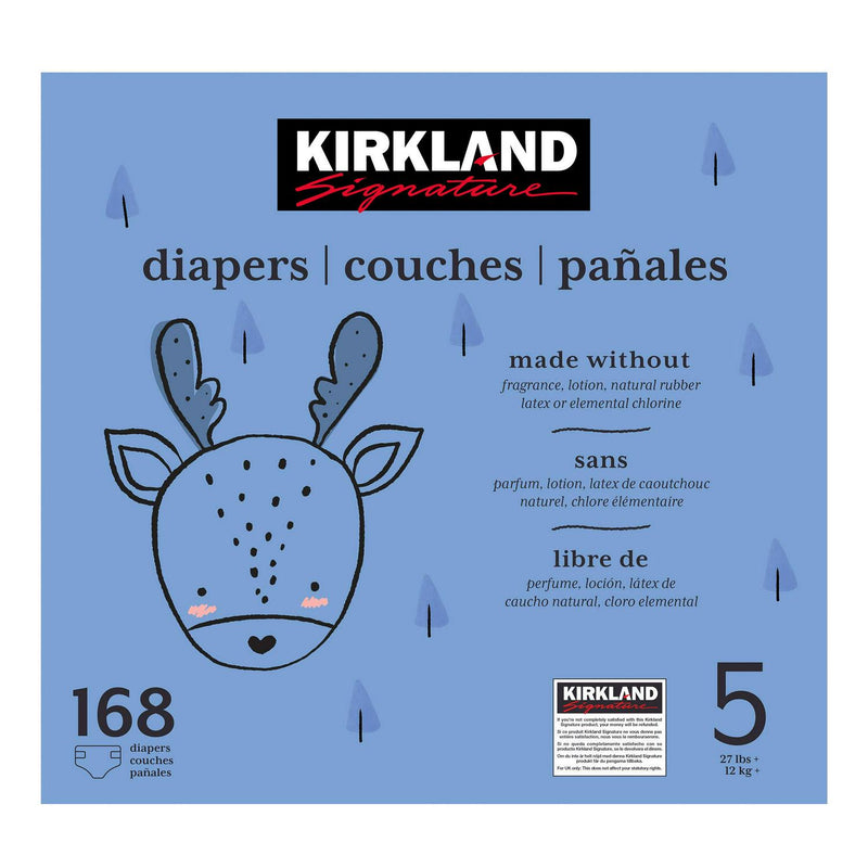 Kirkland Signature Diapers Sizes 3-6