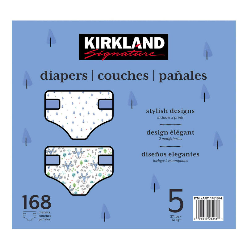 Kirkland Signature Diapers Sizes 3-6