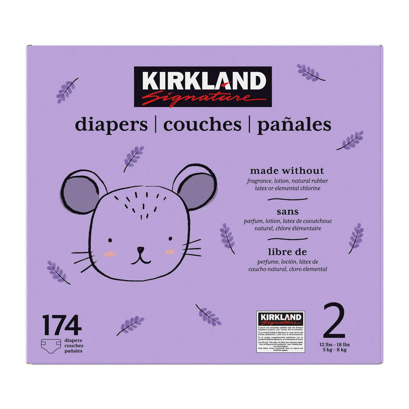 Kirkland Signature Diapers Sizes 1-2