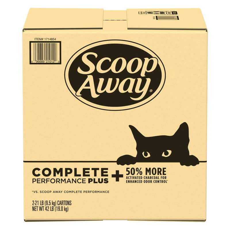 Scoop Away Complete Performance Plus, Scented Cat Litter, 42 Pounds