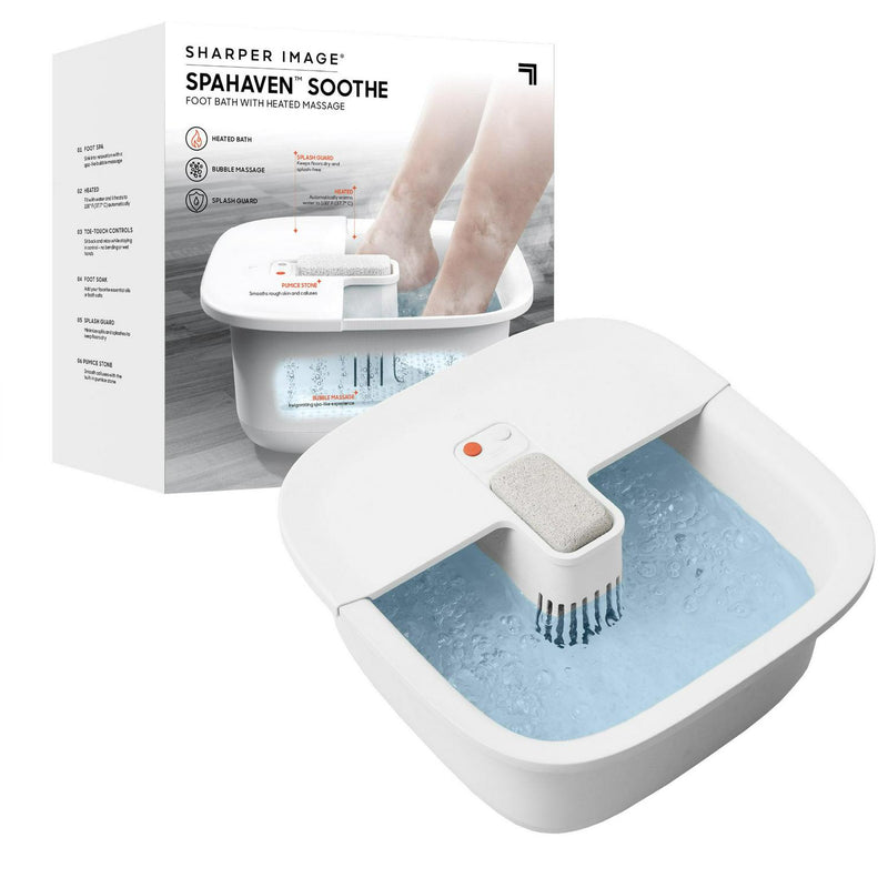 Sharper Image SpaHaven Soothe Foot Bath