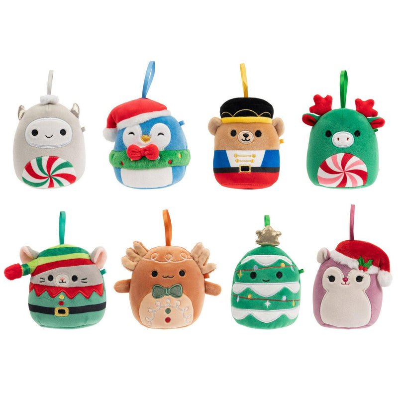 Squishmallows 4-inch Ornament Plush 8-pack Assorted