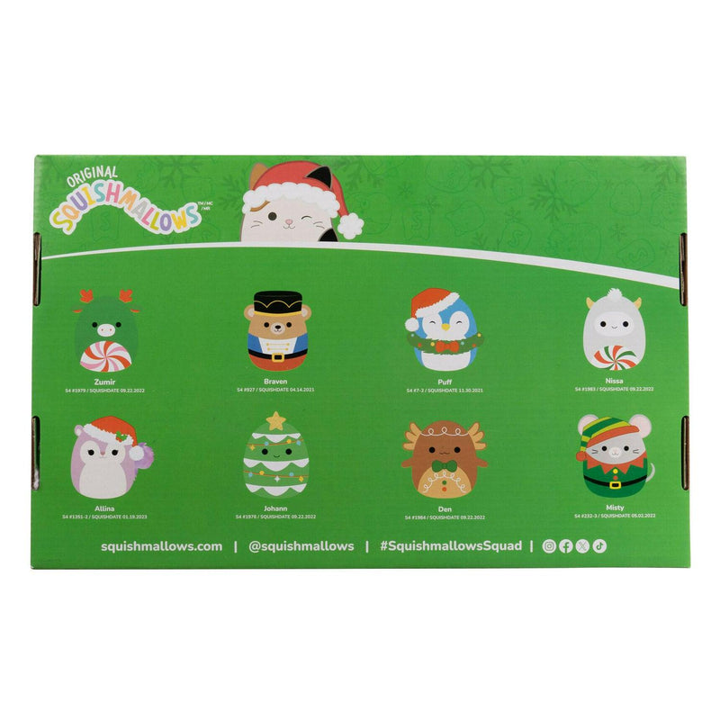 Squishmallows 4-inch Ornament Plush 8-pack Assorted