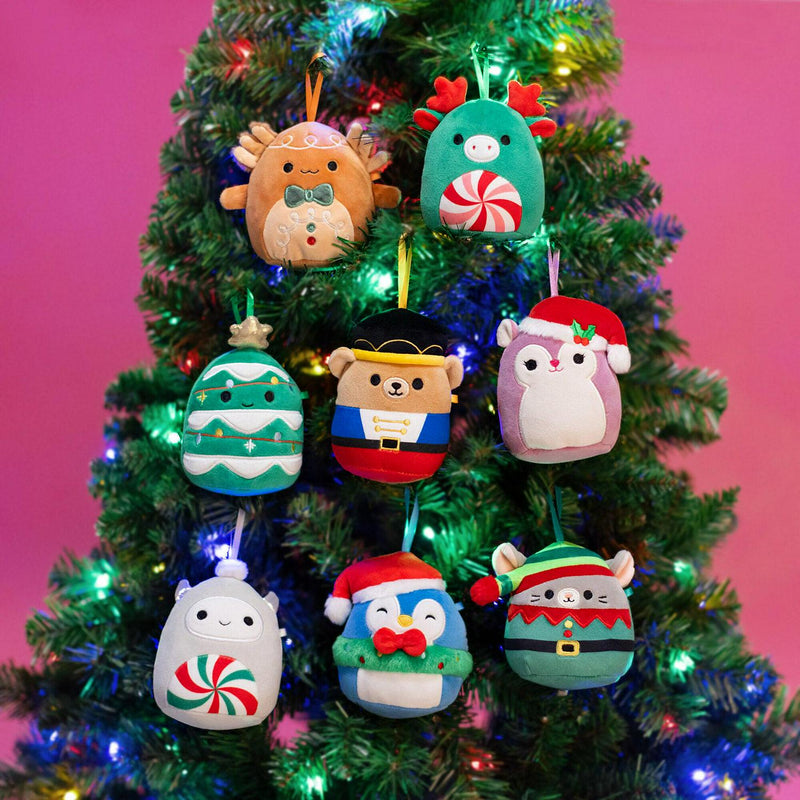 Squishmallows 4-inch Ornament Plush 8-pack Assorted